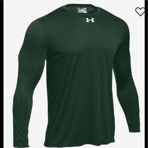 Under Armour LS locker tee 2.0, forest green, L
